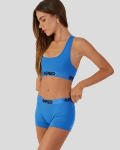 Women/BOY PSD Boy Shorts|Modal Blend*Modal Solids - Blueberry