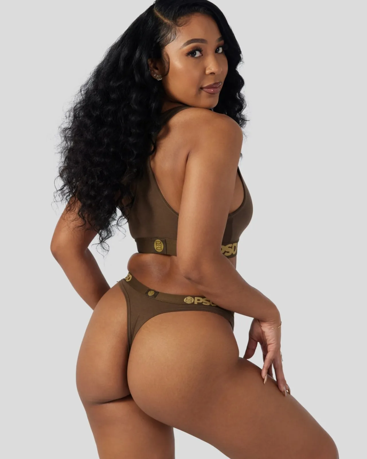 Women PSD Thongs|Modal Blend*Modal Solids - Cocoa