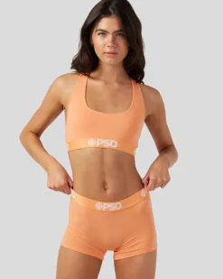 Women/BOY PSD Boy Shorts|Modal Blend*Modal Solids - Coral