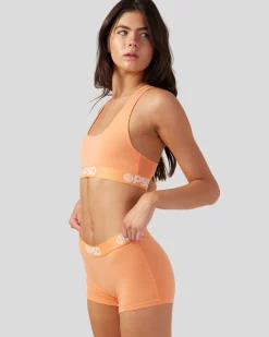 Women/BOY PSD Boy Shorts|Modal Blend*Modal Solids - Coral
