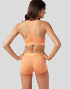 Women/BOY PSD Boy Shorts|Modal Blend*Modal Solids - Coral