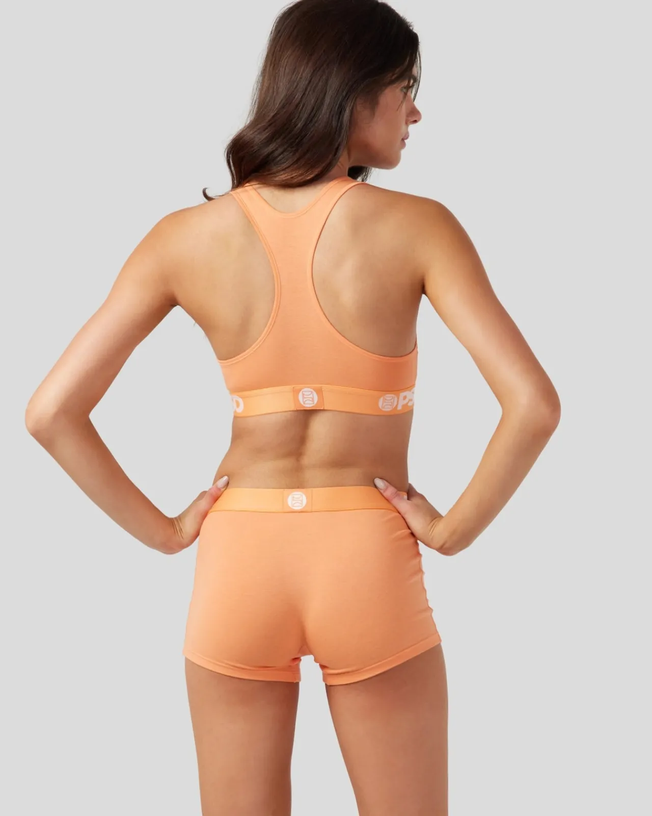 Women/BOY PSD Boy Shorts|Modal Blend*Modal Solids - Coral