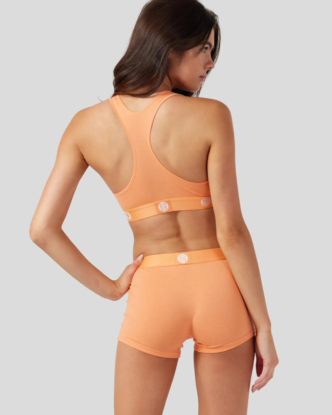 Women PSD Sports Bra|Modal Blend*Modal Solids - Coral