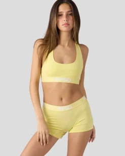 Women/BOY PSD Boy Shorts|Modal Blend*Modal Solids - Lemon