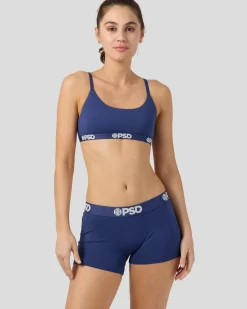 Women PSD Scoop Bralette|Modal Blend*Modal Solids - Navy