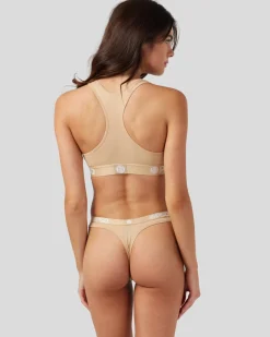Women PSD Thongs|Modal Blend*Modal Solids - Sand