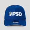 PSD Hats*New Era x Logo Hat Blue/White