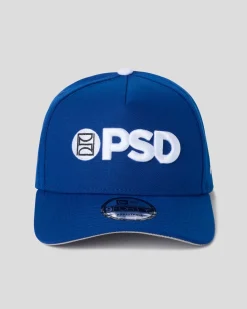 PSD Hats*New Era x Logo Hat Blue/White