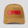 PSD Hats*New Era x Logo Hat Tan/Red