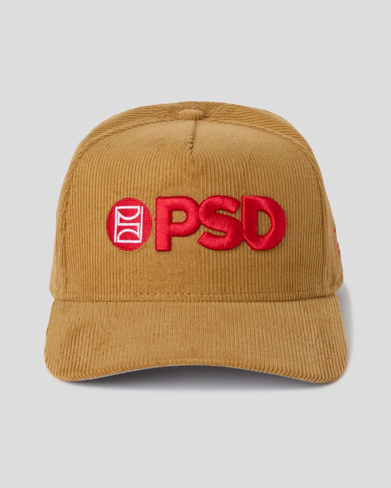 PSD Hats*New Era x Logo Hat Tan/Red
