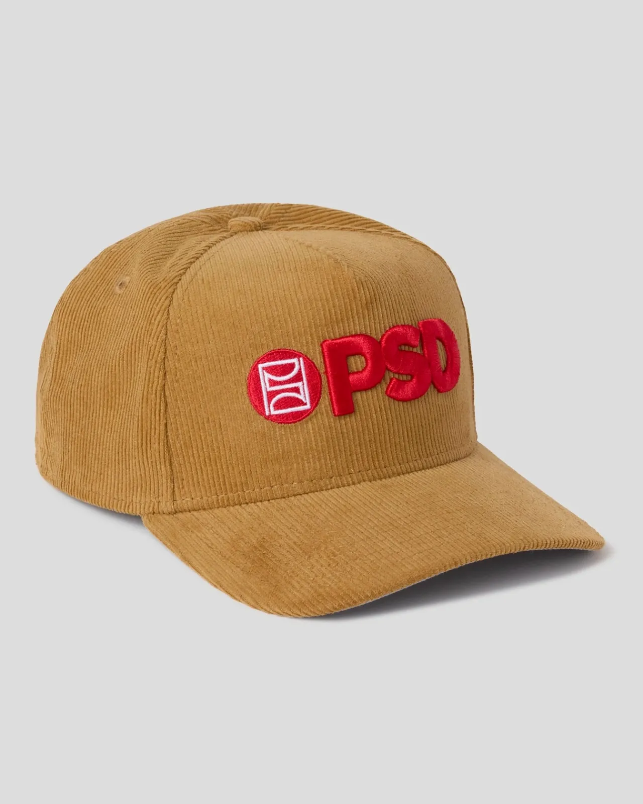 PSD Hats*New Era x Logo Hat Tan/Red