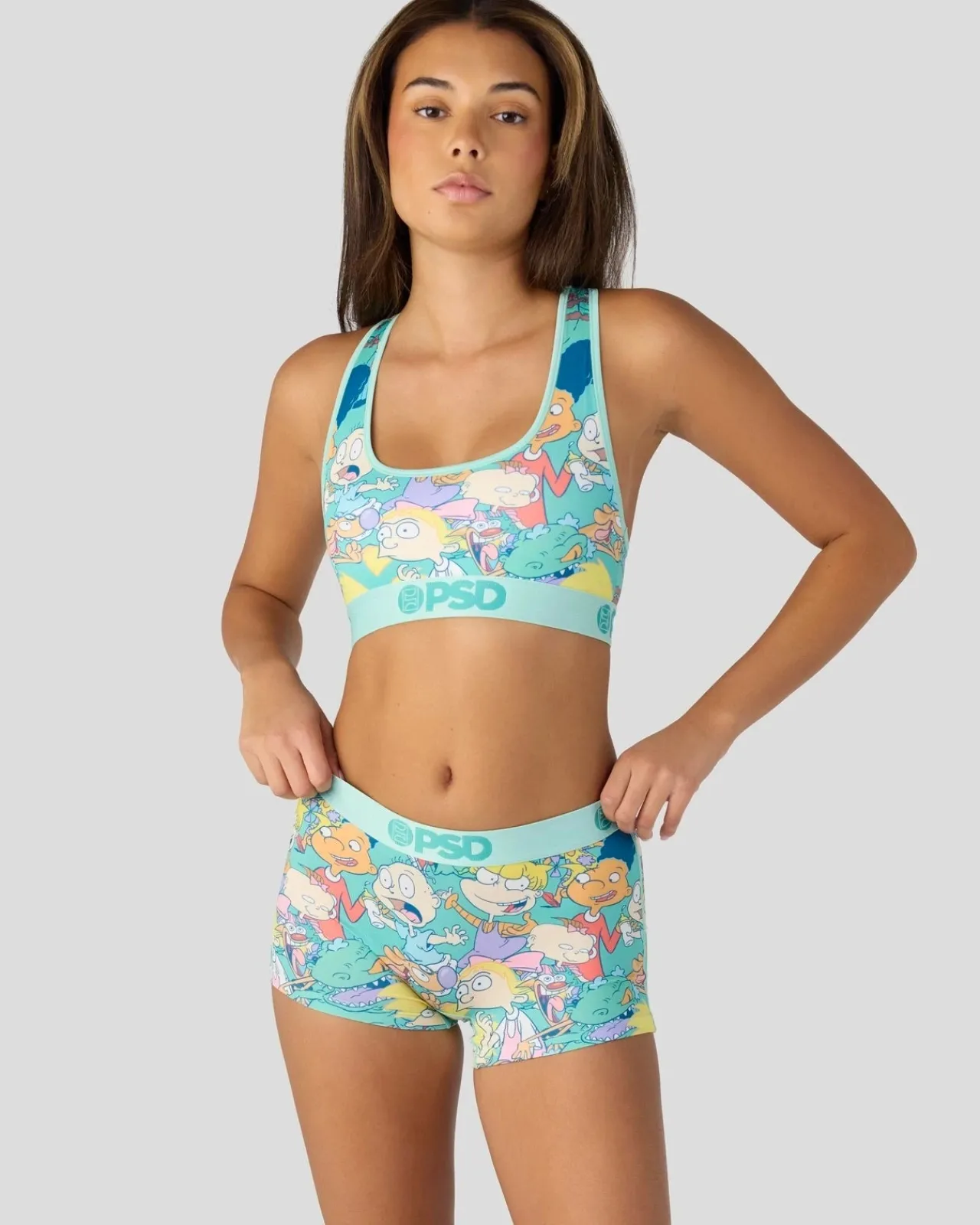 Women/BOY PSD Boy Shorts|Core Standard*Nickelodeon - 90s Nick Pop