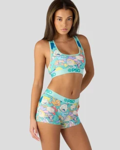 Women/BOY PSD Boy Shorts|Core Standard*Nickelodeon - 90s Nick Pop