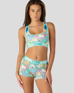 Women PSD Sports Bra|Core Standard*Nickelodeon - 90s Nick Pop
