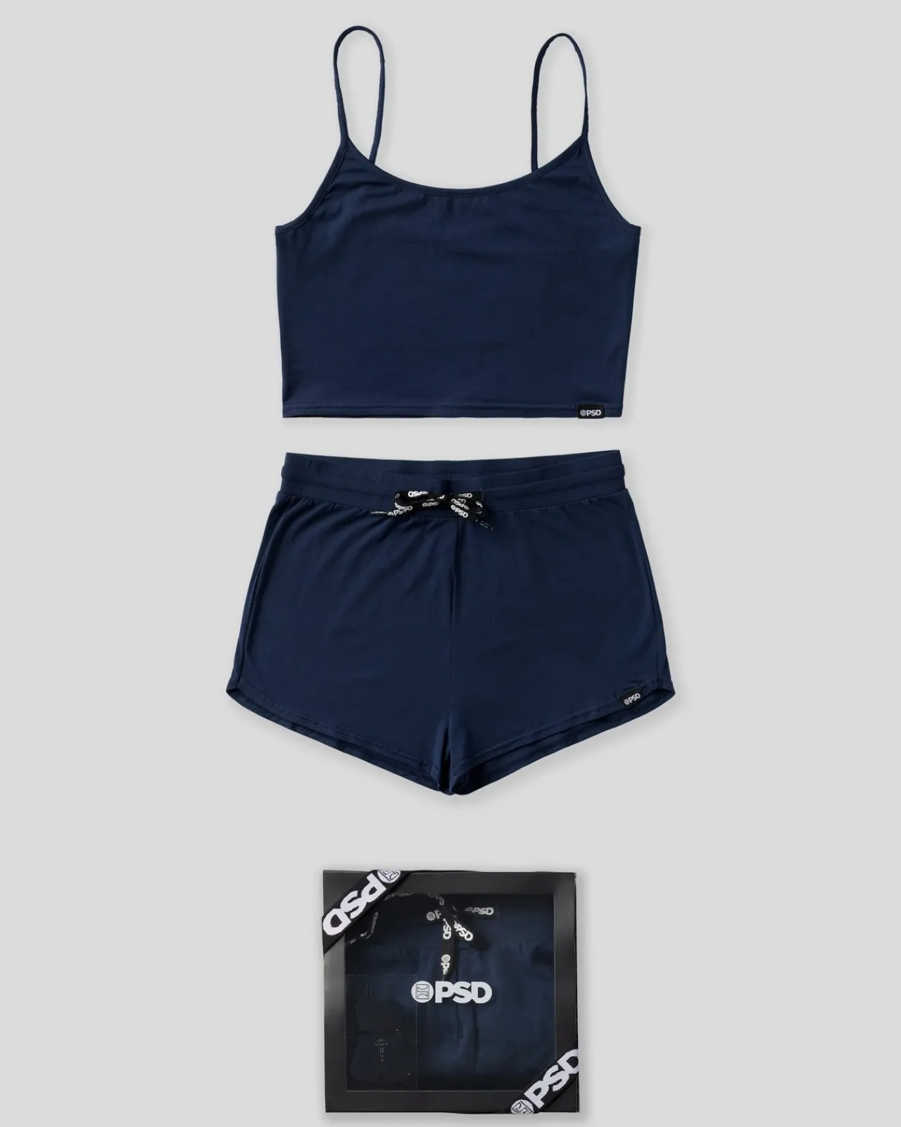 Women PSD Sleep Sets*Nite Blue Modal - Cami Sleep Set