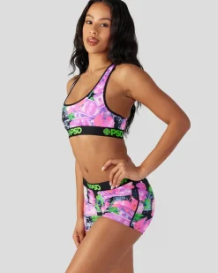 Women/BOY PSD Boy Shorts|Core Standard*Orchid Drip