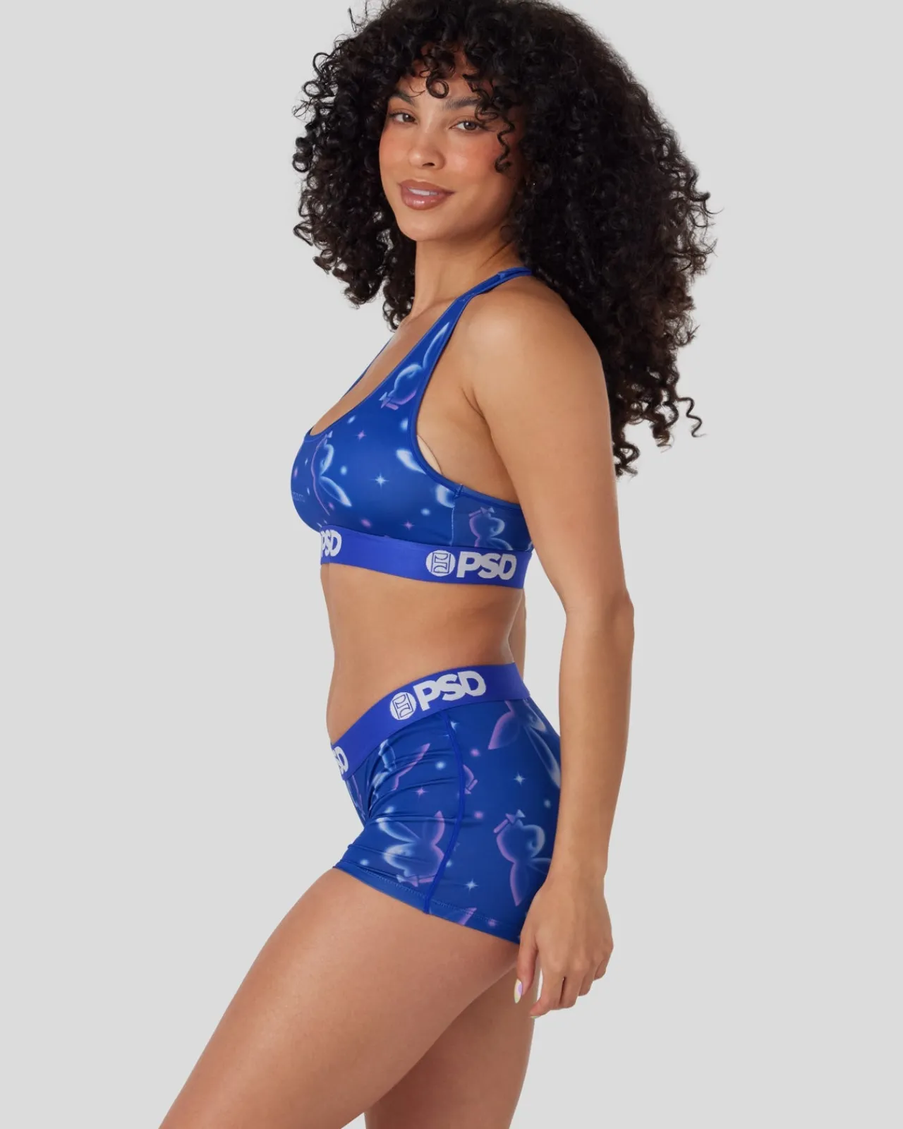 Women PSD Sports Bra|Core Standard*Playboy - Airbrush