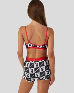 Women PSD Core Standard|V-Neck Bralette*Playboy - Checkers