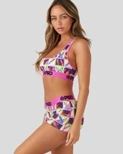 Women PSD Sports Bra|Core Standard*Playboy - Checkers