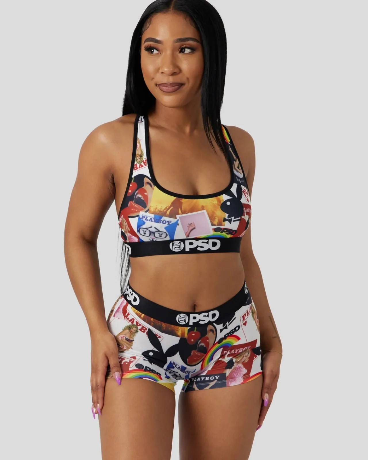 Women PSD Sports Bra|Core Standard*Playboy - Covers