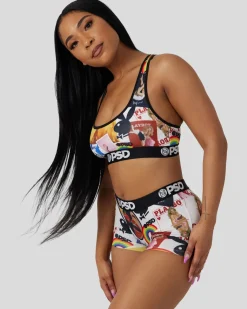 Women PSD Sports Bra|Core Standard*Playboy - Covers