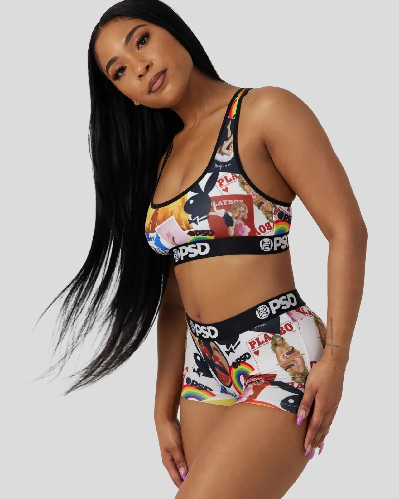 Women PSD Sports Bra|Core Standard*Playboy - Covers