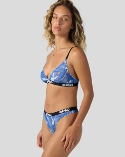 Women PSD Mesh*Playboy - Denim Mesh