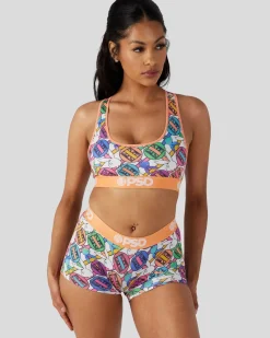 Women PSD Sports Bra|Core Standard*Playboy - Geo