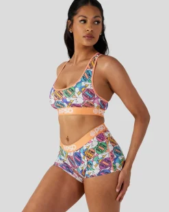 Women PSD Sports Bra|Core Standard*Playboy - Geo
