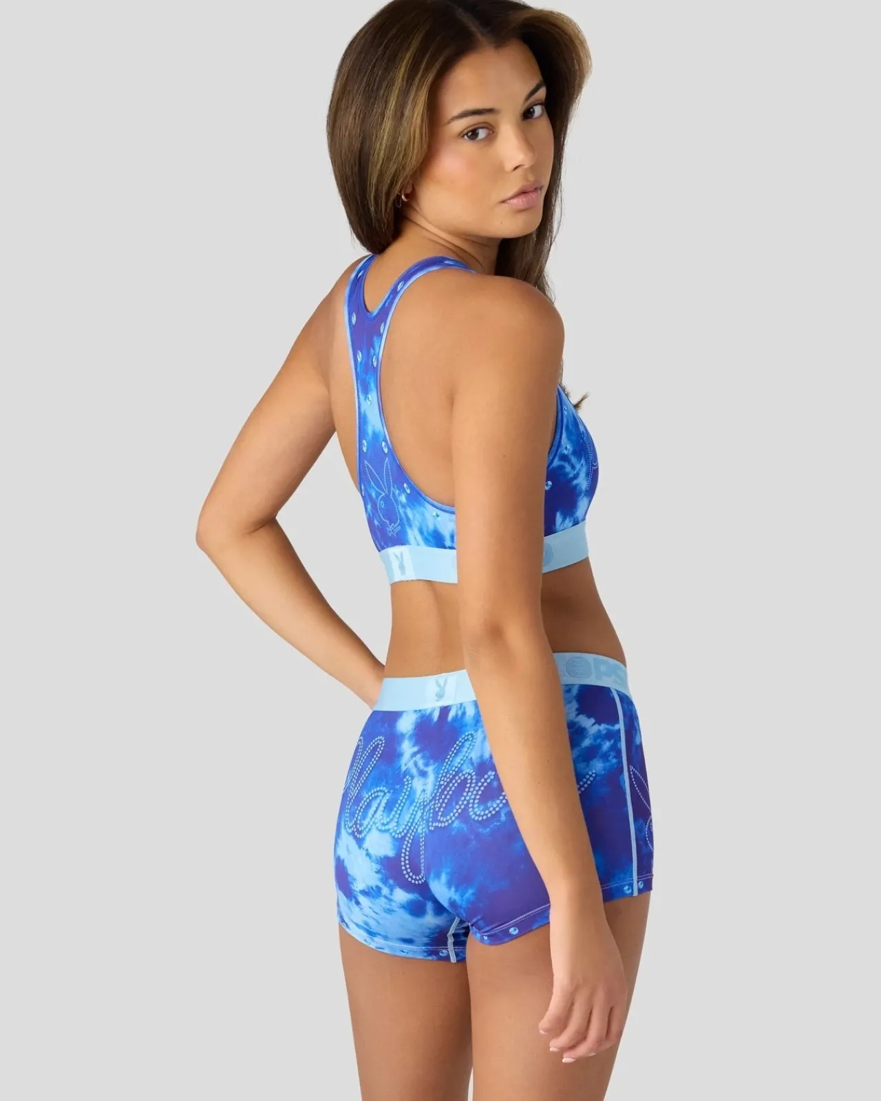Women/BOY PSD Boy Shorts|Core Standard*Playboy - Icy Bunny Pop