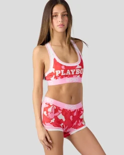Women/BOY PSD Boy Shorts|Core Standard*Playboy - Love Camo