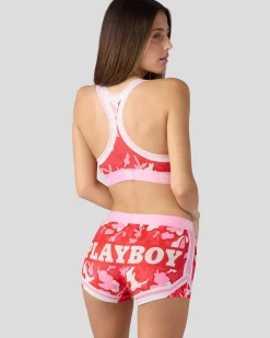 Women PSD Sports Bra|Core Standard*Playboy - Love Camo