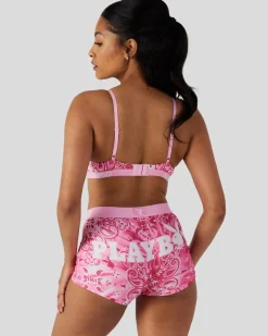 Women PSD Triangle Bralette|Core Standard*Playboy - Lust