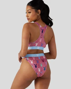 Women PSD Tanga|Core Standard*Playboy - Pastel
