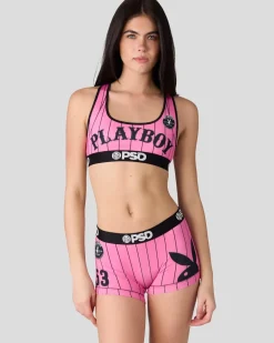 Women PSD Sports Bra|Core Standard*Playboy - Play Ball