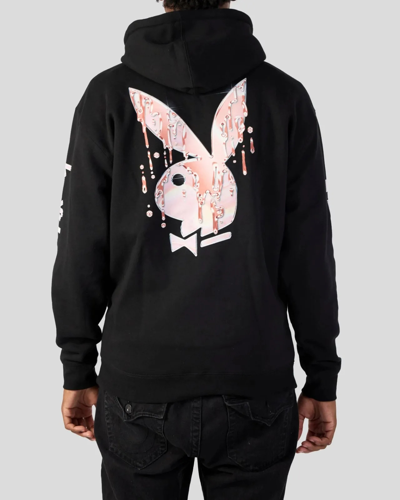 Women PSD Unisex Tee's & Hoodies|Hoodies*Playboy - Rose Drippin Hoodie