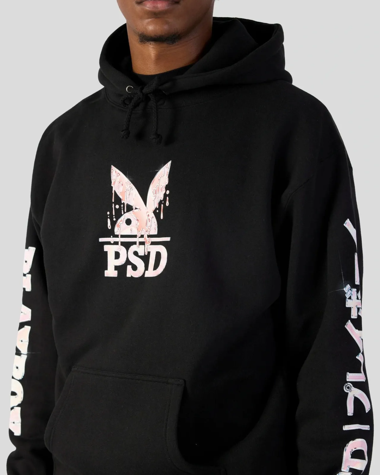 Women PSD Unisex Tee's & Hoodies|Hoodies*Playboy - Rose Drippin Hoodie