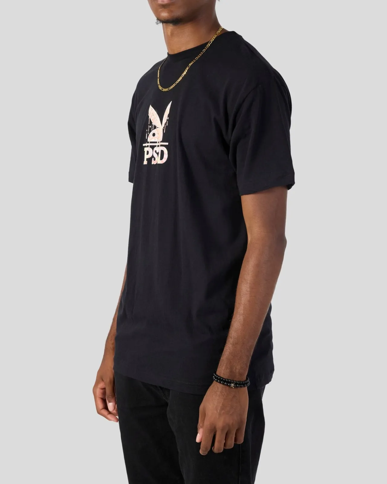Women PSD Unisex Tee's & Hoodies|Tee's*Playboy - Rose Drippin Tee