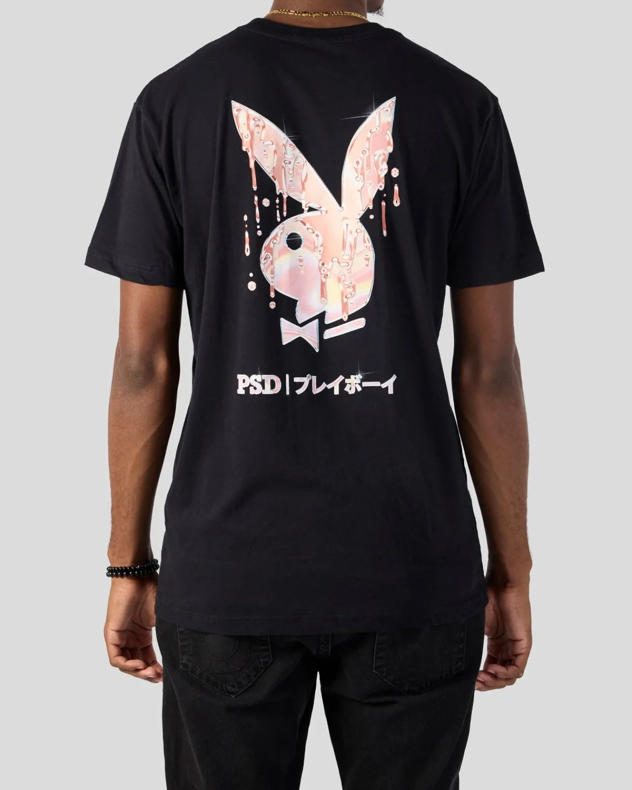 Women PSD Unisex Tee's & Hoodies|Tee's*Playboy - Rose Drippin Tee