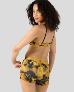 Women/BOY PSD Boy Shorts|Core Standard*Playboy - Silk Gold