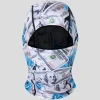 PSD Hooded Mask*Powder Roses