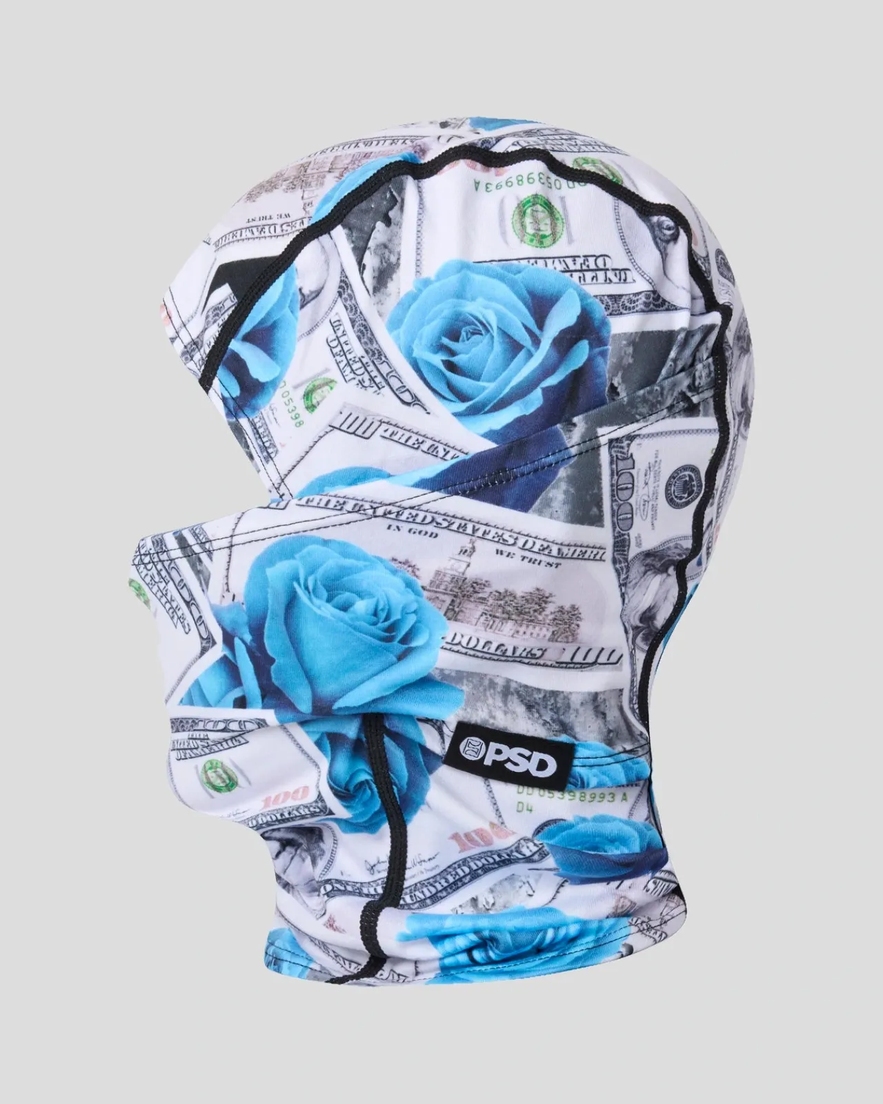 PSD Hooded Mask*Powder Roses