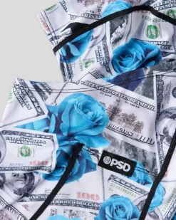 PSD Hooded Mask*Powder Roses