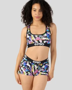 Women/BOY PSD Boy Shorts|Core Standard*Mushrooms