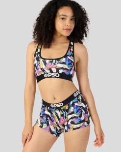 Women PSD Sports Bra|Core Standard*Mushrooms
