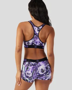 Women PSD Sports Bra|Core Standard*Quincy - Tech Rose