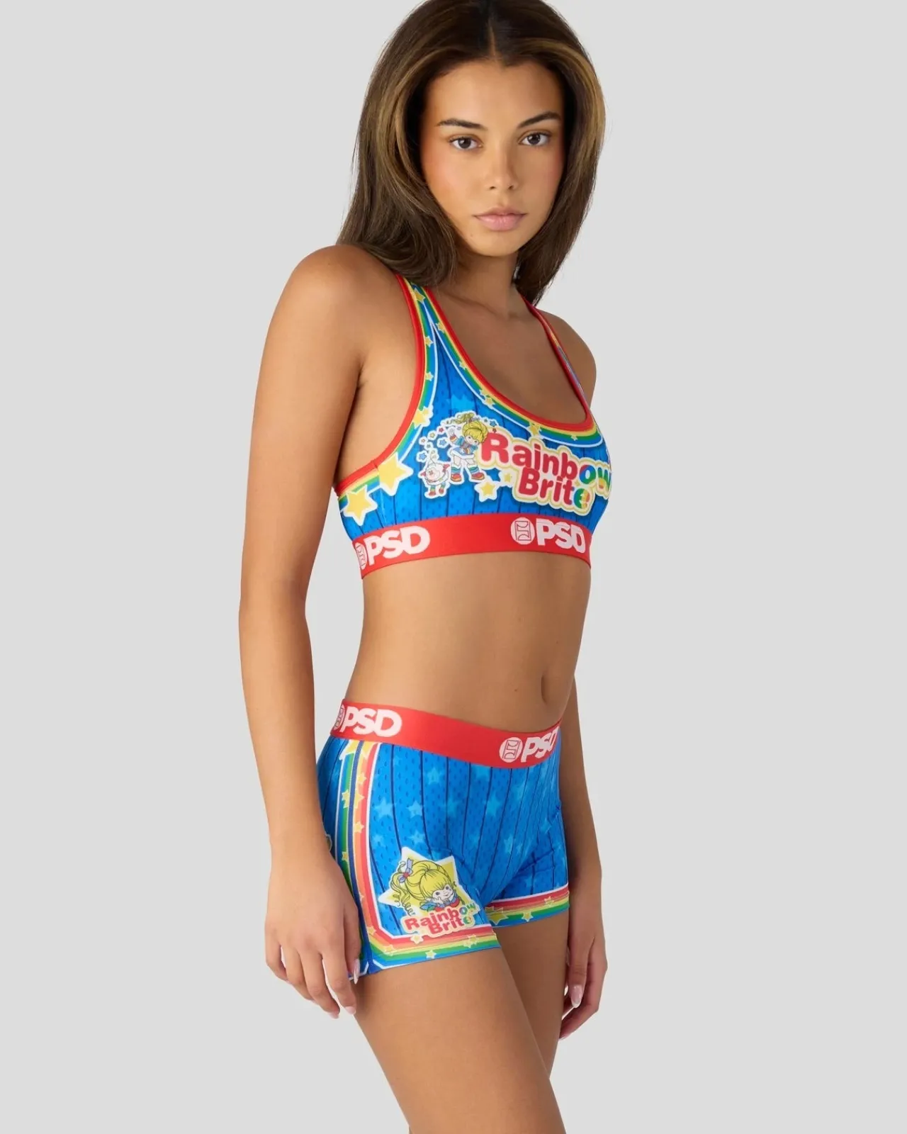 Women/BOY PSD Boy Shorts|Core Standard*Rainbow Brite - Baller