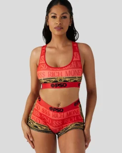 Women PSD Sports Bra|Core Standard*Rich Money