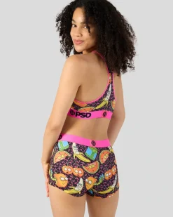 Women/BOY PSD Boy Shorts|Core Standard*Rick and Morty - Fruity
