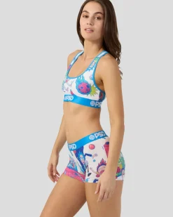 Women PSD Sports Bra|Core Standard*Rick and Morty - Attacks